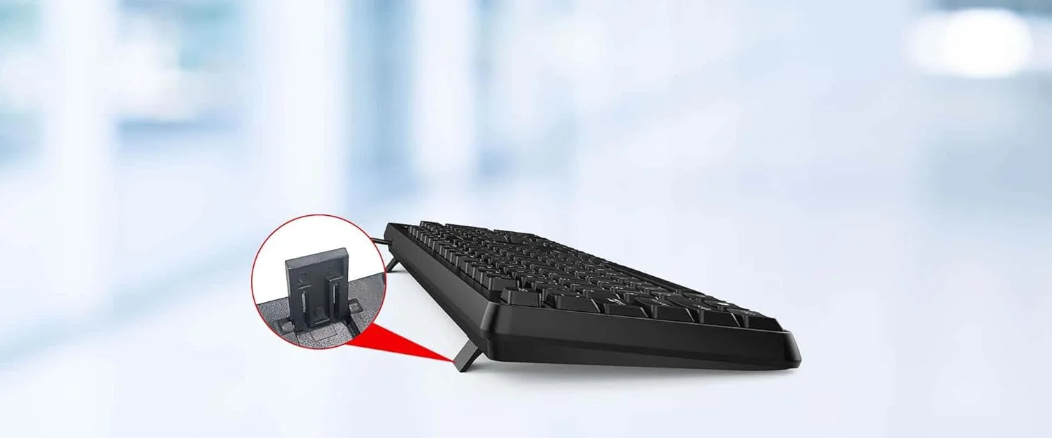 کیبورد اداری Genius KB-100XP با استراحتگاه مچ دست، عربی، USB کیبورد اداری Genius KB-100XP با استراحتگاه مچ دست، عربی، USB