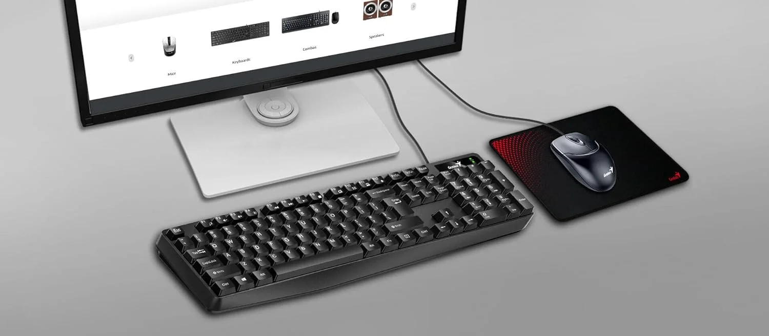 پد ماوس گیمینگ USB جنیوس G-Pad 300S، مشکی پد ماوس گیمینگ USB جنیوس G-Pad 300S، مشکی