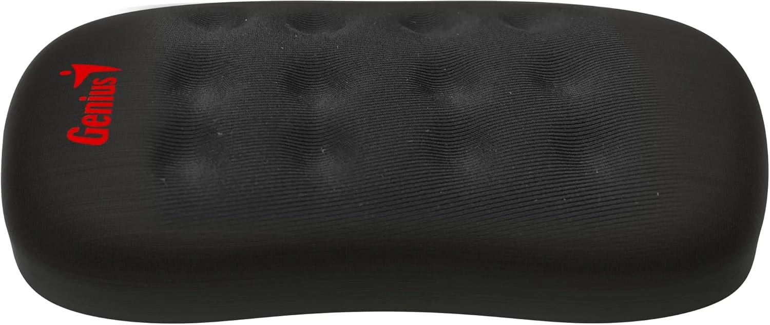 پد استراحت مچ دست موس مموری فوم Genius 31250014400 مدل Qpad 100