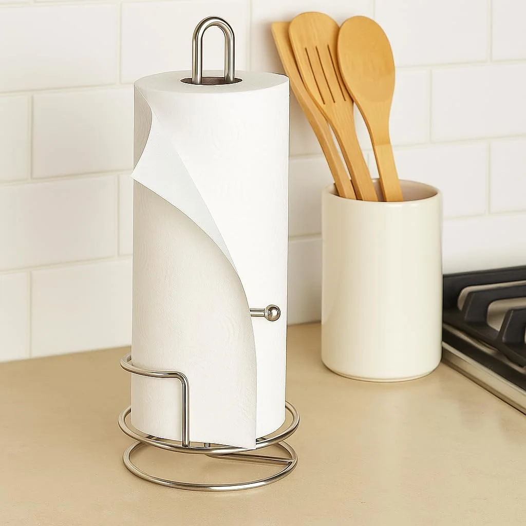 جا دستمال کاغذی رولی آشپزخانه بولفیس، نگهدارنده دستمال کاغذی آشپزخانه، کروم جا دستمال کاغذی رولی آشپزخانه بولفیس، نگهدارنده دستمال کاغذی آشپزخانه، کروم