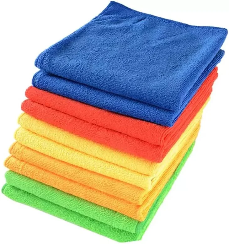 دستمال نظافت میکروفایبر Ecoteek - بسته 5 عددی حوله های فوق العاده جاذب و بدون پرز برای خشک کردن خودرو، آشپزخانه، شیشه، صفحه نمایش و جزئیات - حوله های نرم و قابل استفاده مجدد 30x30 سانتی متری چند منظوره دستمال نظافت میکروفایبر Ecoteek - بسته 5 عددی حوله های فوق العاده جاذب و بدون پرز برای خشک کردن خودرو، آشپزخانه، شیشه، صفحه نمایش و جزئیات - حوله های نرم و قابل استفاده مجدد 30x30 سانتی متری چند منظوره