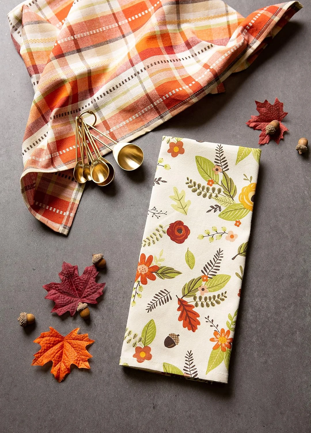 DII حوله های آشپزخانه نخی مخصوص تعطیلات شکرگزاری، سایز 45x71 سانتی متر، ست 2 عددی، حوله های آشپزخانه بافتنی تزئینی بزرگ، هدیه ای عالی برای خانه و آشپزخانه - عاشق پاییز شوید DII حوله های آشپزخانه نخی مخصوص تعطیلات شکرگزاری، سایز 45x71 سانتی متر، ست 2 عددی، حوله های آشپزخانه بافتنی تزئینی بزرگ، هدیه ای عالی برای خانه و آشپزخانه - عاشق پاییز شوید