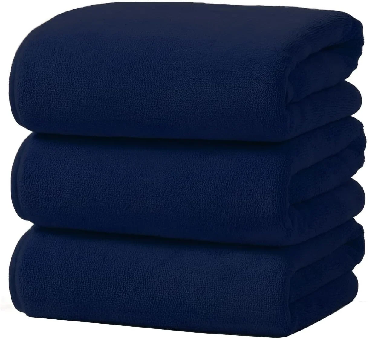 ست سه تکه حوله میکروفایبر چند منظوره Fabienne، شامل حوله باشگاه، حوله دست، حوله مو، حوله تمیز کننده خودرو، حوله آشپزخانه، نرم و بادوام 50x90 سانتی متر (آبی سرمه ای) ست سه تکه حوله میکروفایبر چند منظوره Fabienne، شامل حوله باشگاه، حوله دست، حوله مو، حوله تمیز کننده خودرو، حوله آشپزخانه، نرم و بادوام 50x90 سانتی متر (آبی سرمه ای)