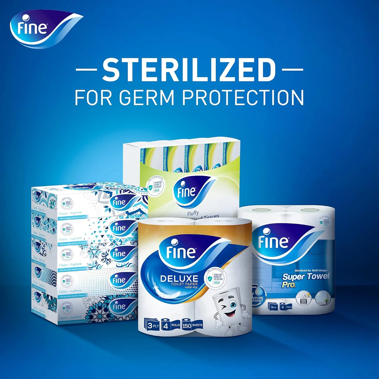 دستمال حوله ای سوپر فاین پرو، 24 رول 60 برگی، 3 لایه دستمال کاغذی دستمال حوله ای سوپر فاین پرو، 24 رول 60 برگی، 3 لایه دستمال کاغذی