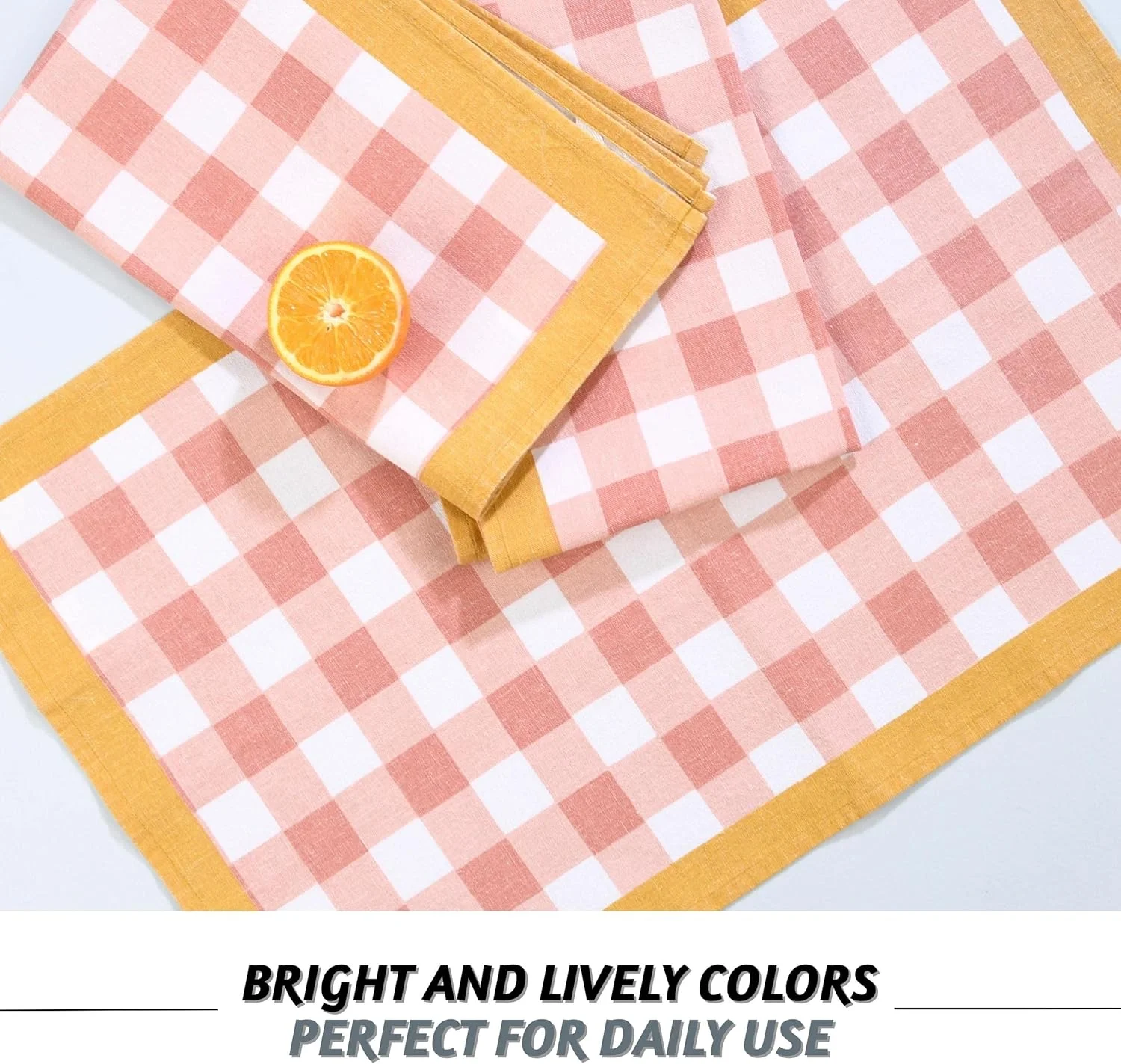 دستمال آشپزخانه Folkulture با حلقه آویز، ست 3 عددی، دستمال سفره 100% پنبه ای برای خشک کردن ظروف، 25" x 15" دستمال چای یا دستمال دستی تزئینی آشپزخانه برای دکوراسیون خانه روستایی (راه راه مرجانی) دستمال آشپزخانه Folkulture با حلقه آویز، ست 3 عددی، دستمال سفره 100% پنبه ای برای خشک کردن ظروف، 25" x 15" دستمال چای یا دستمال دستی تزئینی آشپزخانه برای دکوراسیون خانه روستایی (راه راه مرجانی)