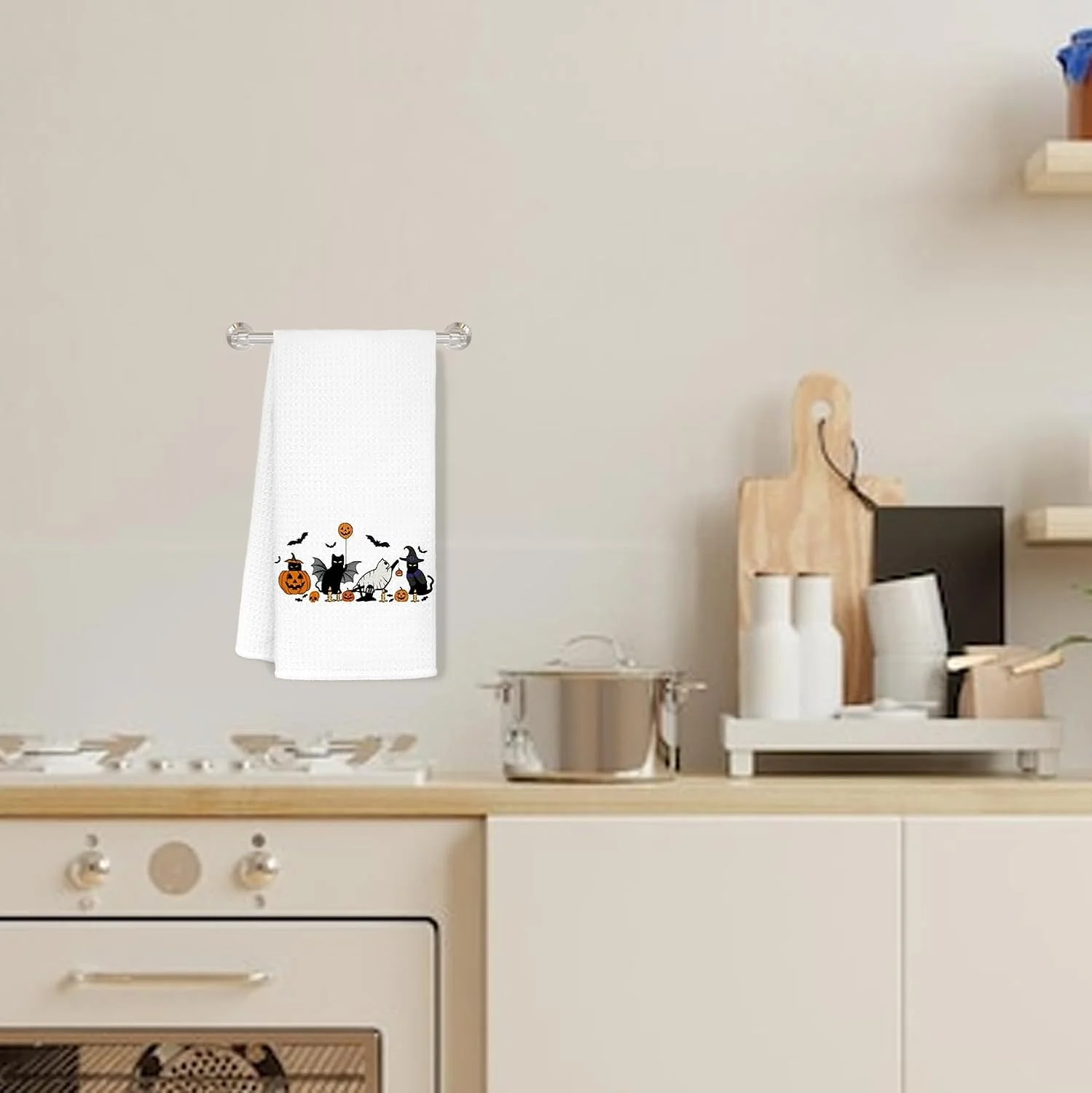 دستمال آشپزخانه طرح هالووین، دستمال ظرف گربه ای، دستمال چای برای آشپزخانه، دستمال دستی حمام طرح هالووین، دکور حمام آشپزخانه هالووین، هدیه گربه 40x60 سانتی متر دستمال آشپزخانه طرح هالووین، دستمال ظرف گربه ای، دستمال چای برای آشپزخانه، دستمال دستی حمام طرح هالووین، دکور حمام آشپزخانه هالووین، هدیه گربه 40x60 سانتی متر