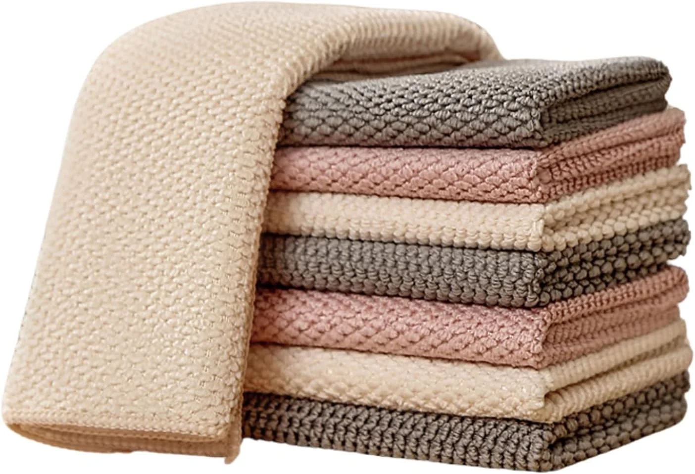 دستمال آشپزخانه میکروفایبر ممتاز E&C Life، پارچه تمیز کننده، دستمال سفره آشپزخانه، دستمال تمیز کننده بسیار جاذب، نرم برای آشپزخانه، حمام، دفتر، بدون رگه 30 * 40 سانتی متر، بسته 6 عددی دستمال آشپزخانه میکروفایبر ممتاز E&C Life، پارچه تمیز کننده، دستمال سفره آشپزخانه، دستمال تمیز کننده بسیار جاذب، نرم برای آشپزخانه، حمام، دفتر، بدون رگه 30 * 40 سانتی متر، بسته 6 عددی