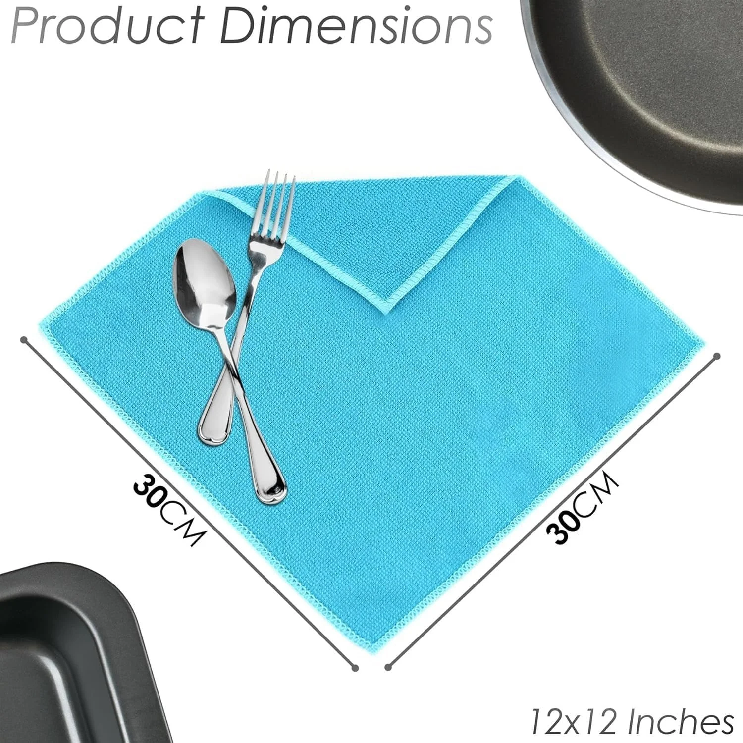 دستمال های میکروفایبر تمیز کننده بسته 12 عددی - چند رنگ، فوق العاده نرم، بدون پرز، بدون رگه، دستمال های بدون خش برای جزئیات خودرو، آشپزخانه، شیشه، پنجره ها، لوازم الکترونیکی - پارچه های قابل استفاده مجدد و قابل شستشو دستمال های میکروفایبر تمیز کننده بسته 12 عددی - چند رنگ، فوق العاده نرم، بدون پرز، بدون رگه، دستمال های بدون خش برای جزئیات خودرو، آشپزخانه، شیشه، پنجره ها، لوازم الکترونیکی - پارچه های قابل استفاده مجدد و قابل شستشو