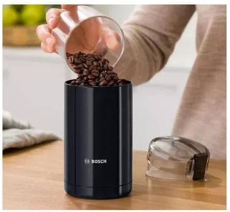 آسیاب قهوه برقی بوش با توان 180 وات مدل TSM6A013B، پلاستیکی، مشکی