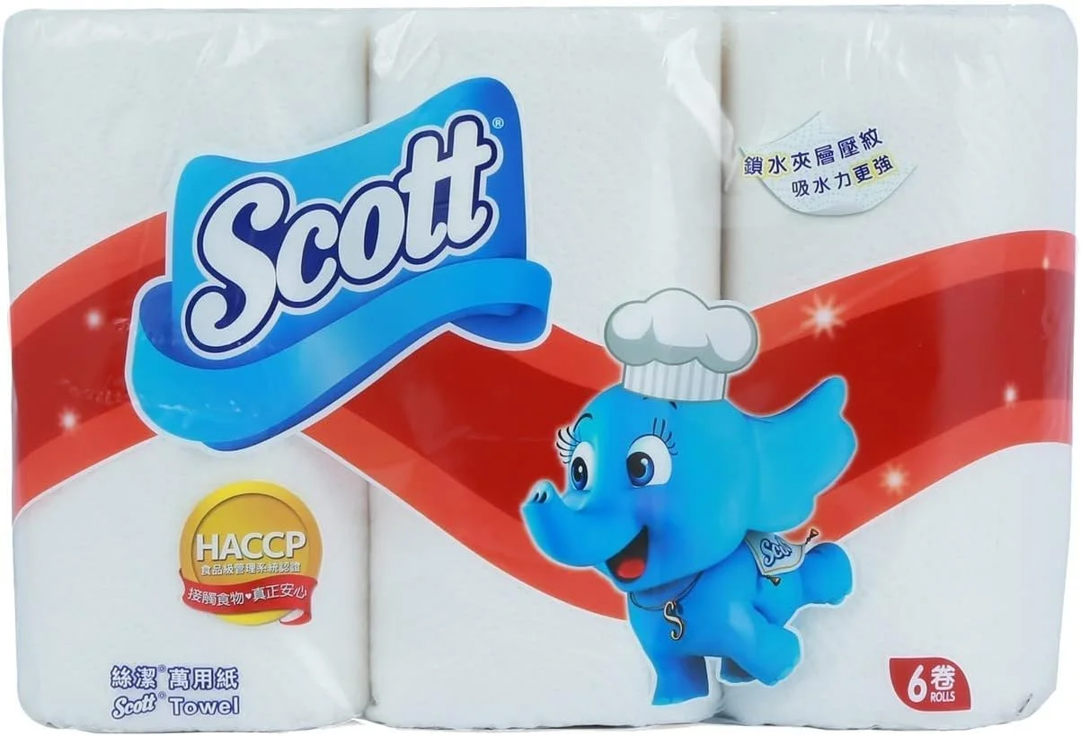 دستمال آشپزخانه اسکات 6 عددی