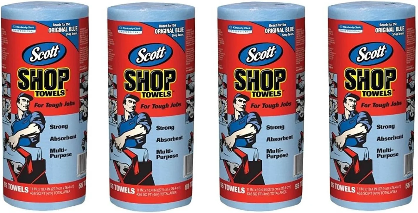 دستمال های کارگاهی اسکات 75130، بسته اقتصادی 220 عددی