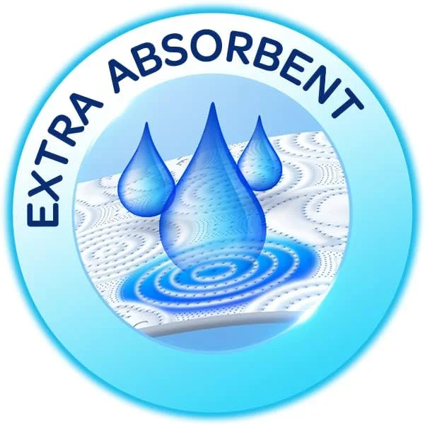 دستمال کاغذی آشپزخانه سه لایه سلپاک، 3 رول، 80 برگ دستمال کاغذی آشپزخانه سه لایه سلپاک، 3 رول، 80 برگ