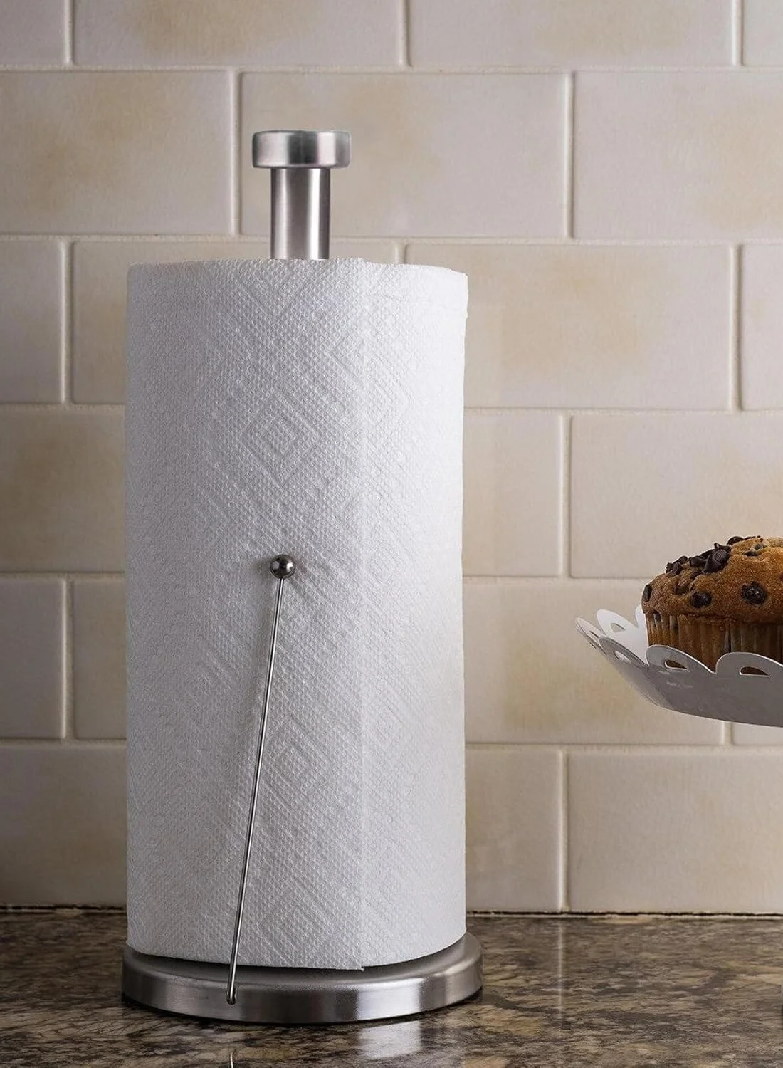 جا دستمال کاغذی استیل مدرن Vsell24™ با پایه ثابت - طراحی پاره کردن با یک دست جا دستمال کاغذی استیل مدرن Vsell24™ با پایه ثابت - طراحی پاره کردن با یک دست