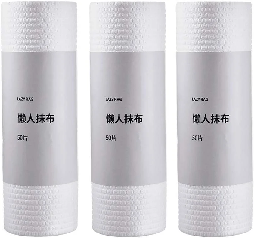 دستمال تنظیف آشپزخانه یکبار مصرف یونفنگ - 50 عدد در هر رول (3 رول)