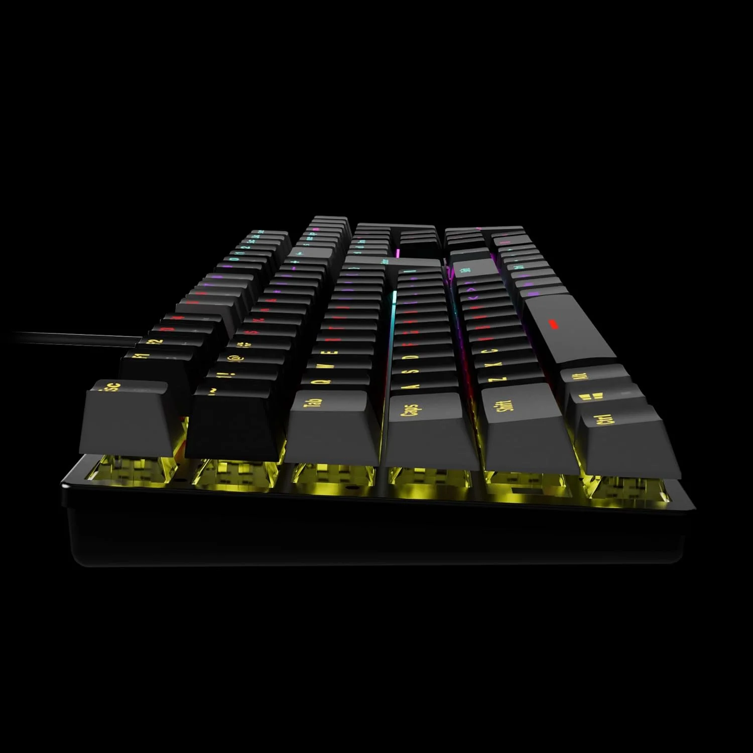 کیبورد سیمی ممبرین GAMDIAS Hermes E5 2 در 1 کمبو