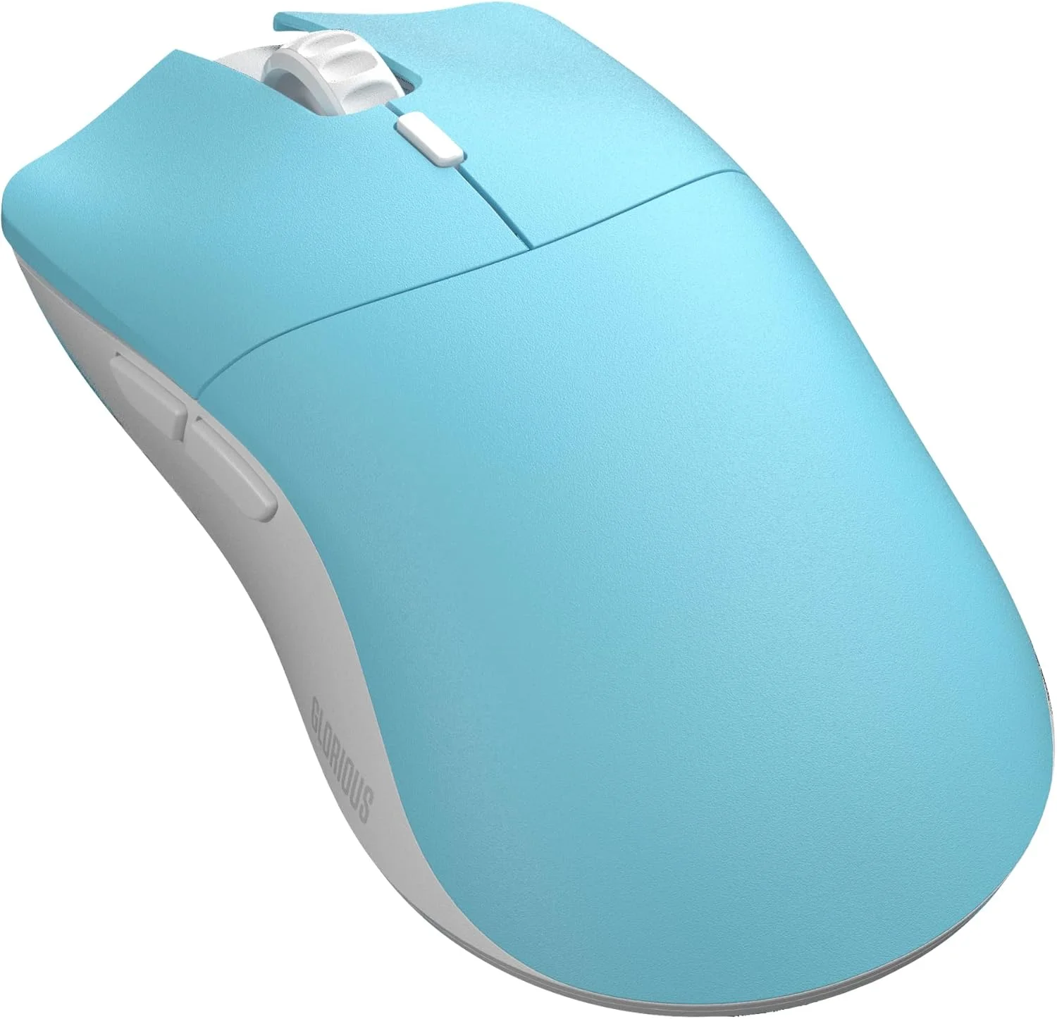 ماوس گیمینگ بی‌سیم Glorious Model O Pro - ماوس گیمینگ سبک وزن 55 گرمی - حسگر BAMF - 19000 DPI - نسخه محدود - Blue Lynx