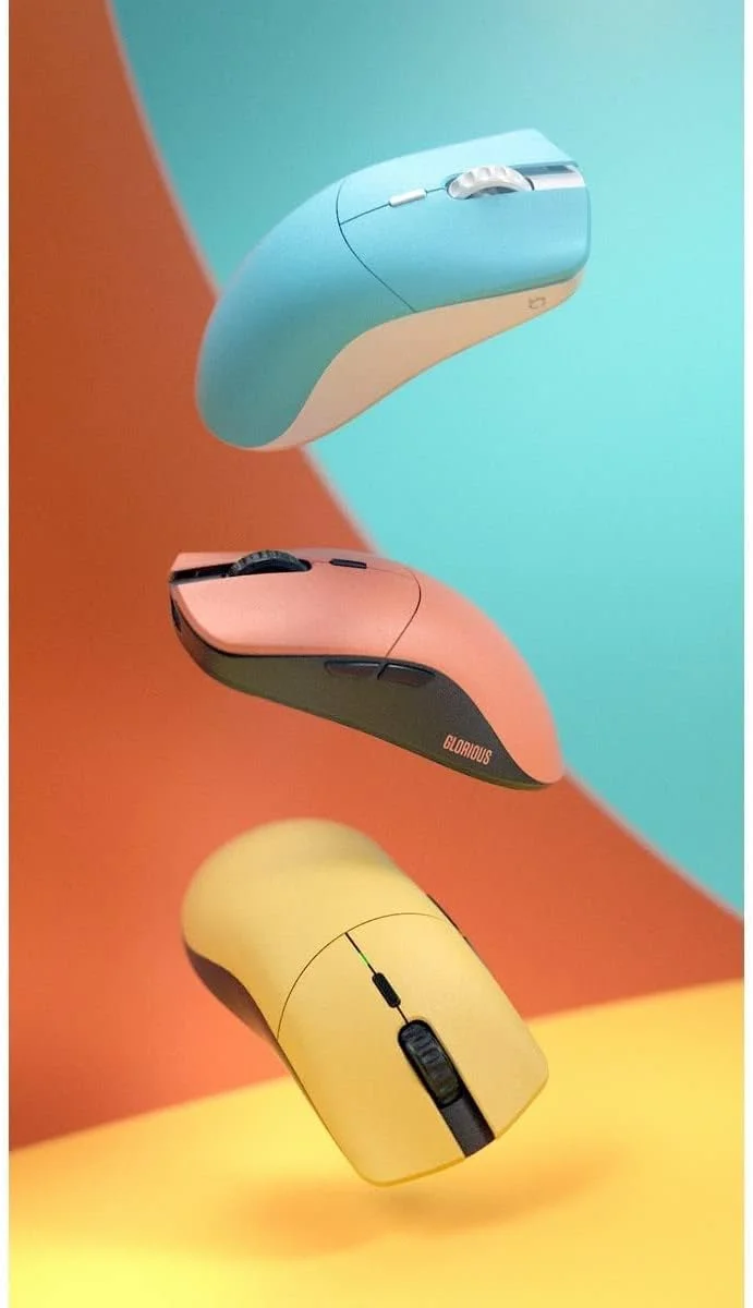 ماوس گیمینگ بیسیم Glorious Model O Pro - ماوس گیمینگ سبک وزن 55 گرمی - حسگر BAMF - 19000 DPI - نسخه محدود - Blue Lynx ماوس گیمینگ بیسیم Glorious Model O Pro - ماوس گیمینگ سبک وزن 55 گرمی - حسگر BAMF - 19000 DPI - نسخه محدود - Blue Lynx