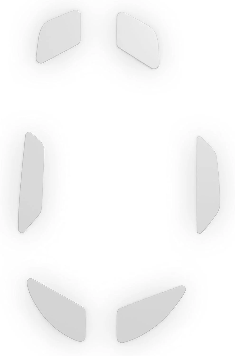 پایه های موس Glorious PC Gaming Race Model I G-Skates - یک ست، سفید