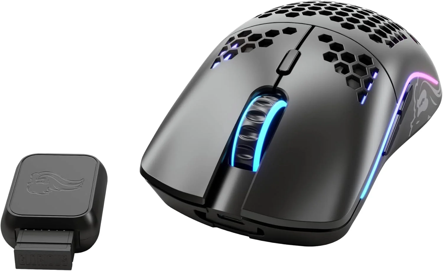 کیت دانگل بی سیم مشکی مات - محدوده بی سیم خود را افزایش دهید و ثبات اتصال را برای ماوس های Glorious Model O، Model D و Model D- بهبود بخشید کیت دانگل بی سیم مشکی مات - محدوده بی سیم خود را افزایش دهید و ثبات اتصال را برای ماوس های Glorious Model O، Model D و Model D- بهبود بخشید