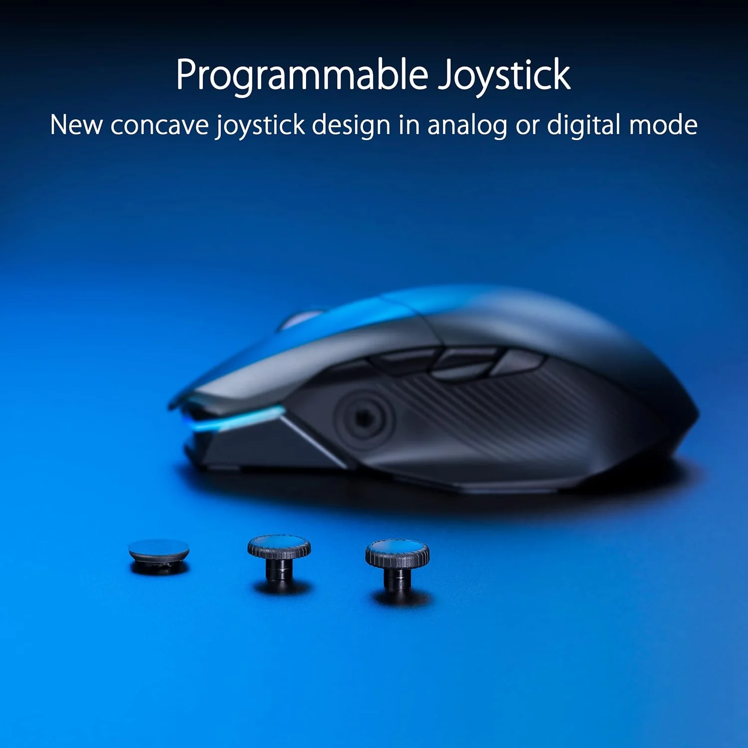 ماوس گیمینگ ایسوس ROG Chakram X Origin، اتصال سه حالته (RF 2.4 گیگاهرتز، بلوتوث، سیمی)، حسگر 36000 DPI، 11 دکمه قابل برنامه ریزی، جوی استیک جداشدنی، کابل پاراکورد، مشکی ماوس گیمینگ ایسوس ROG Chakram X Origin، اتصال سه حالته (RF 2.4 گیگاهرتز، بلوتوث، سیمی)، حسگر 36000 DPI، 11 دکمه قابل برنامه ریزی، جوی استیک جداشدنی، کابل پاراکورد، مشکی