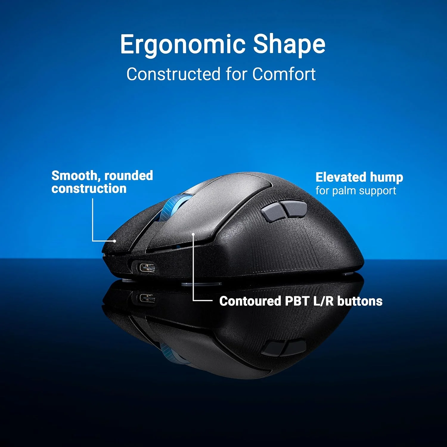 ماوس گیمینگ بیسیم ایسوس ROG Keris II Ace – ارگونومیک راست دست، 54 گرم، اتصال سه حالته، 42K DPI، عمر باتری تا 107 ساعت، پشتیبانی از PC/Mac - مشکی ماوس گیمینگ بیسیم ایسوس ROG Keris II Ace – ارگونومیک راست دست، 54 گرم، اتصال سه حالته، 42K DPI، عمر باتری تا 107 ساعت، پشتیبانی از PC/Mac - مشکی