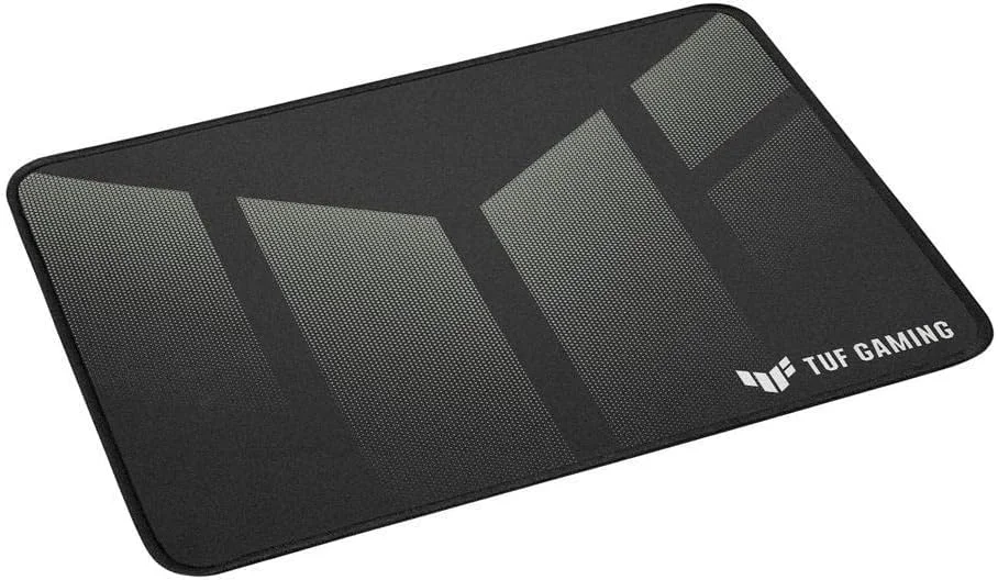 پد ماوس گیمینگ قابل حمل ایسوس TUF Gaming P1 | سطح پارچه ای بهینه شده، پوشش نانو، مقاوم در برابر آب، دوخت بادوام ضد فرسایش و پایه لاستیکی ضد لغزش، سایز متوسط