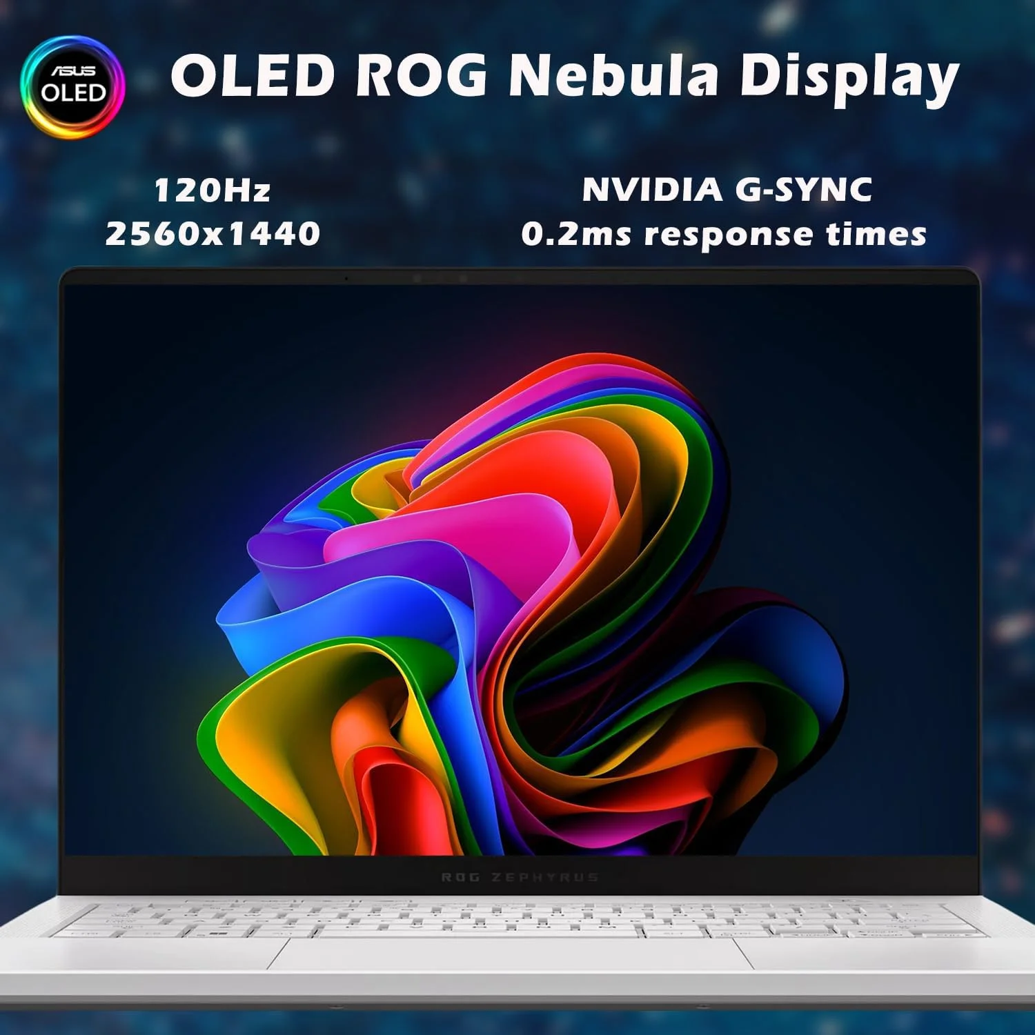 لپ تاپ گیمینگ ایسوس ROG Zephyrus G14 مدل 2024 با صفحه نمایش 14 اینچی OLED 120HZ 3K (2880 x 1800) - پردازنده AMD RYZEN 9 8945HS - کارت گرافیک NVIDIA GEFORCE RTX 4060 - حافظه SSD 1 ترابایتی - ویندوز 11 نسخه Home - همراه با پد ماوس