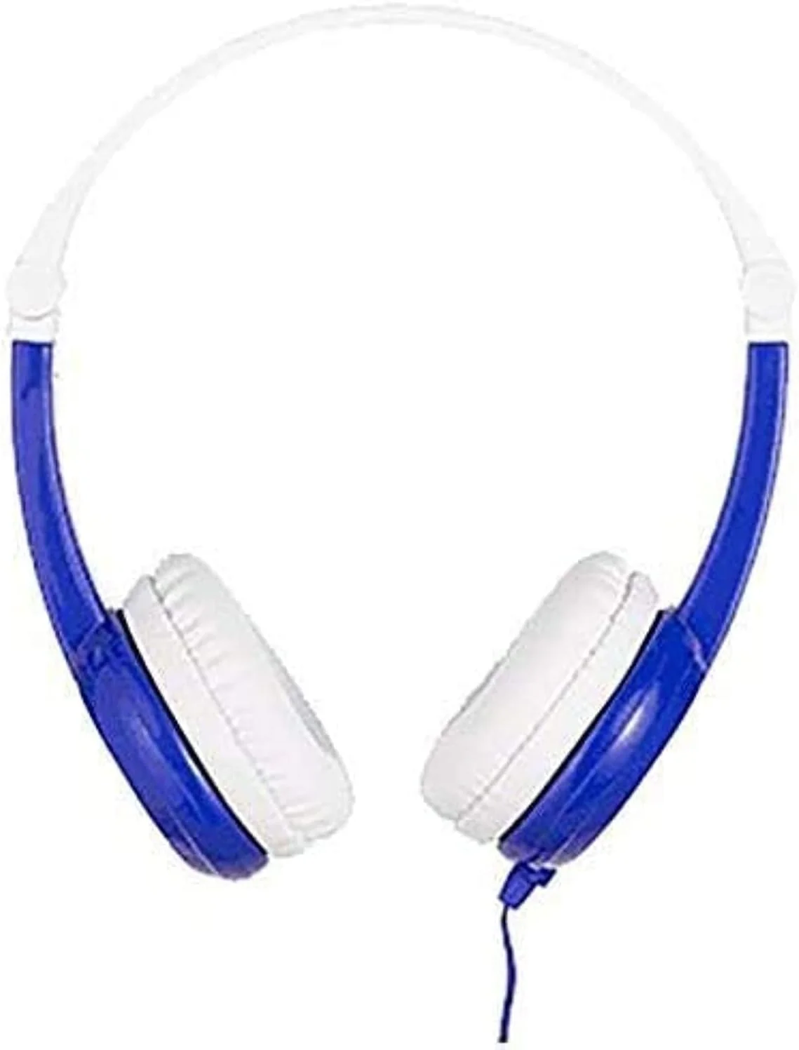 هدفون‌های روگوشی سیمی تاشو ONANOFF BuddyPhones - هدست قابل حمل برای کودکان با محدودکننده صدا - برای مدرسه، خانه، سفر (آبی) - تصویر 2