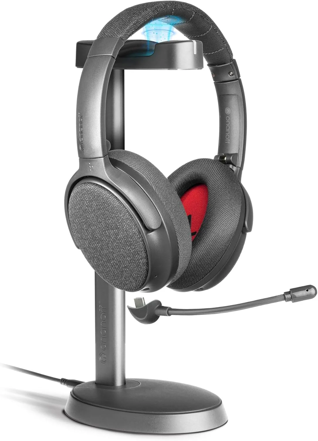 هدفون بیسیم حذف نویز BuddyPhones Fokus+ با پایه شارژ، عمر باتری 50 ساعته، صدای عالی، حالتهای HearThru/Fokus/Music، روشن/خاموش خودکار، برای کار، کلاس آنلاین، پادکست، تماس - خاکستری هدفون بیسیم حذف نویز BuddyPhones Fokus+ با پایه شارژ، عمر باتری 50 ساعته، صدای عالی، حالتهای HearThru/Fokus/Music، روشن/خاموش خودکار، برای کار، کلاس آنلاین، پادکست، تماس - خاکستری