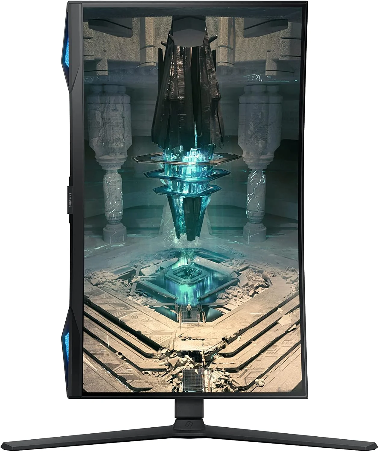 مانیتور گیمینگ هوشمند خمیده 32 اینچ سامسونگ Odyssey G6 LS32BG650EUXXU با بلندگو - QHD 2560x1440، 240 هرتز، 1 میلی‌ثانیه، بلندگو، HDMI 2.1، پلتفرم هوشمند کامل، Freesync Premium Pro، تنظیم ارتفاع