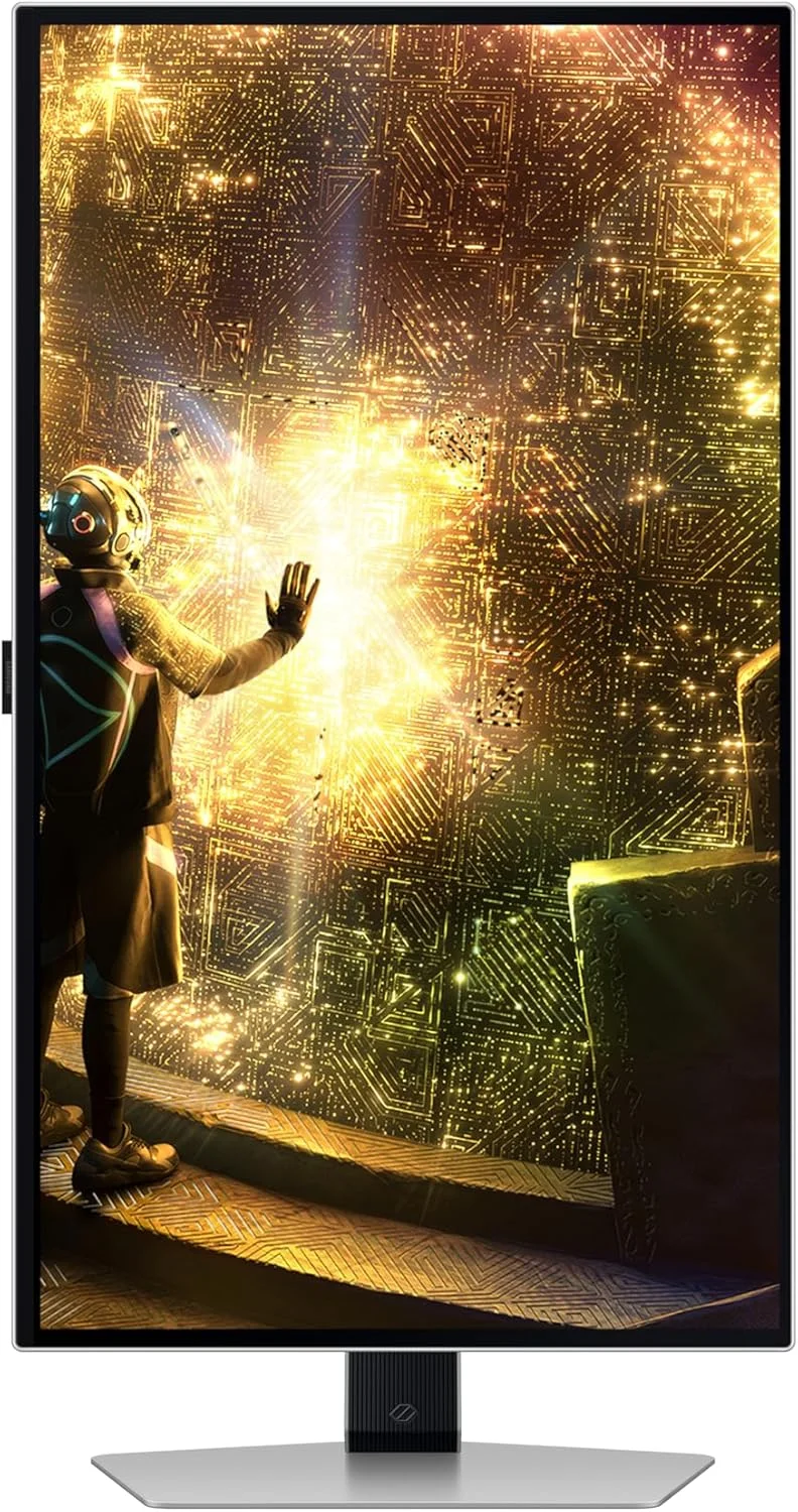 مانیتور گیمینگ 27 اینچی سامسونگ G6 G61D Odyssey OLED QHD 240Hz 0.03Ms، نقره ای مات، با قابلیت تنظیم ارتفاع و چرخش، LS27DG612SMXUE مانیتور گیمینگ 27 اینچی سامسونگ G6 G61D Odyssey OLED QHD 240Hz 0.03Ms، نقره ای مات، با قابلیت تنظیم ارتفاع و چرخش، LS27DG612SMXUE