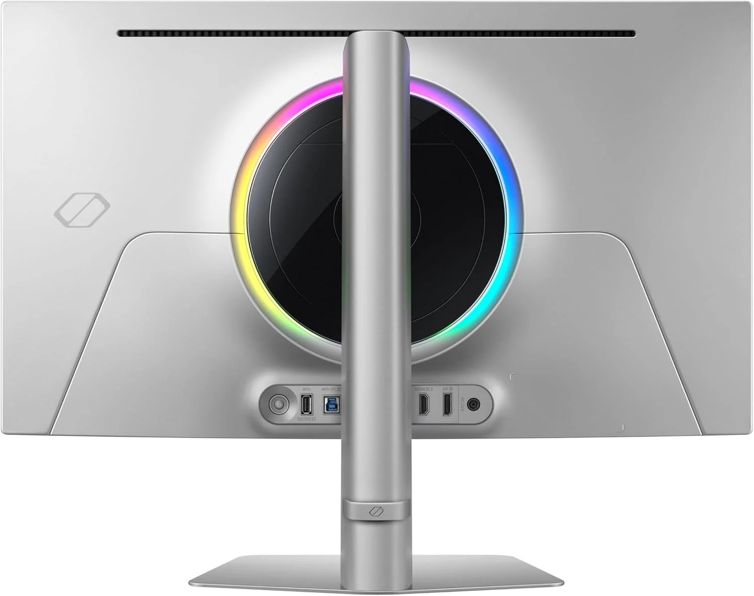 مانیتور گیمینگ 27 اینچی سامسونگ مدل G8 G81F Odyssey OLED 4K (3,840 x 2,160) با نرخ تازهسازی 240 هرتز و زمان پاسخگویی 0.03 میلیثانیه، نقرهای مات، با قابلیت تنظیم ارتفاع و چرخش، LS27FG810SMXUE مانیتور گیمینگ 27 اینچی سامسونگ مدل G8 G81F Odyssey OLED 4K (3,840 x 2,160) با نرخ تازهسازی 240 هرتز و زمان پاسخگویی 0.03 میلیثانیه، نقرهای مات، با قابلیت تنظیم ارتفاع و چرخش، LS27FG810SMXUE