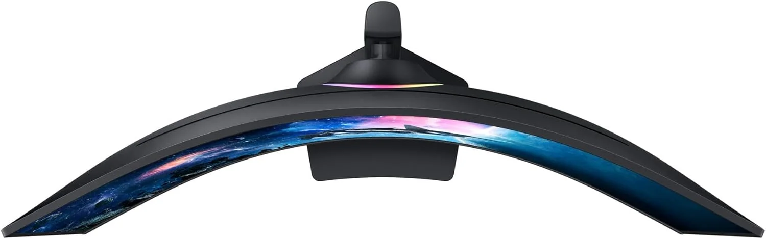 مانیتور گیمینگ 49 اینچی Samsung Odyssey G9 G9G95C Dual QHD با زمان پاسخگویی 1 میلی‌ثانیه و نرخ تازه‌سازی 240 هرتز، صفحه نمایش خمیده 1000R، AMD FreeSync Premium Pro، نسخه خاورمیانه (عرضه جدید) - LS49CG954EMXUE