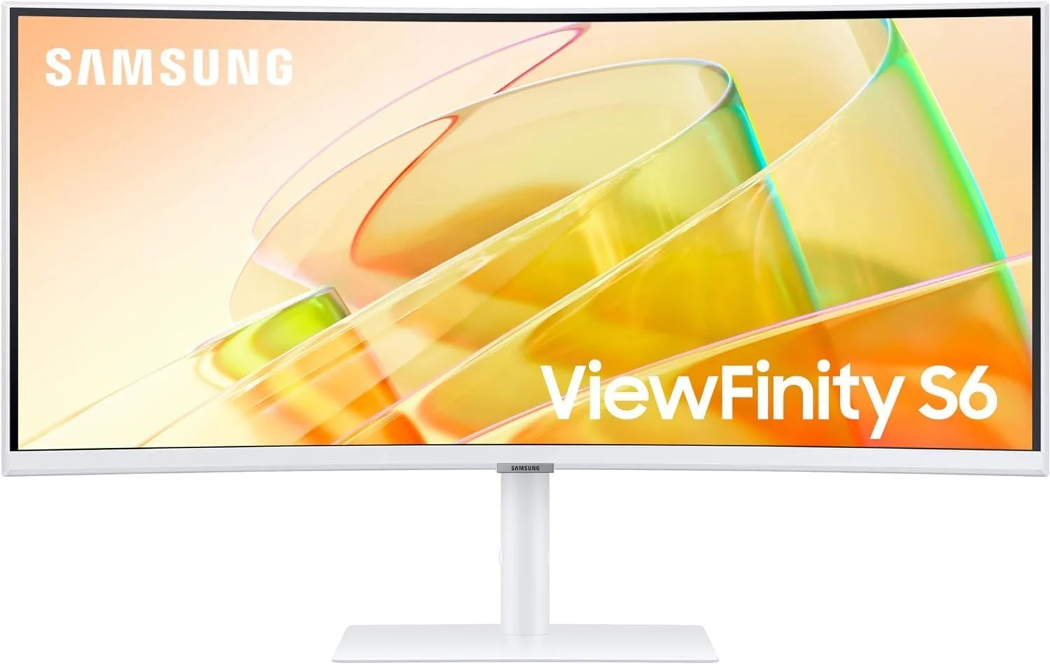 مانیتور 34 اینچی خمیده سامسونگ ViewFinity S6 S65TC Ultra-WQHD 100Hz AMD FreeSync Thunderbolt 4، رنگ مشکی