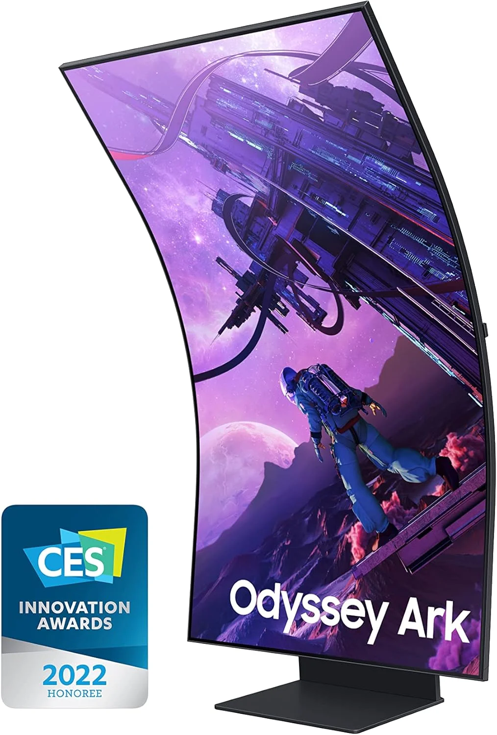 نمایشگر گیمینگ خمیده 55 اینچی سامسونگ Odyssey Ark، کیفیت 4K UHD با نرخ نوسازی 165 هرتز و زمان پاسخگویی 1 میلیثانیه (GTG)، مجهز به Quantum Mini-LED، حالت Cockpit، فناوری Sound Dome، قابلیت Multi View و HDR10+ (S55BG970NN) مدل 2022 نمایشگر گیمینگ خمیده 55 اینچی سامسونگ Odyssey Ark، کیفیت 4K UHD با نرخ نوسازی 165 هرتز و زمان پاسخگویی 1 میلیثانیه (GTG)، مجهز به Quantum Mini-LED، حالت Cockpit، فناوری Sound Dome، قابلیت Multi View و HDR10+ (S55BG970NN) مدل 2022