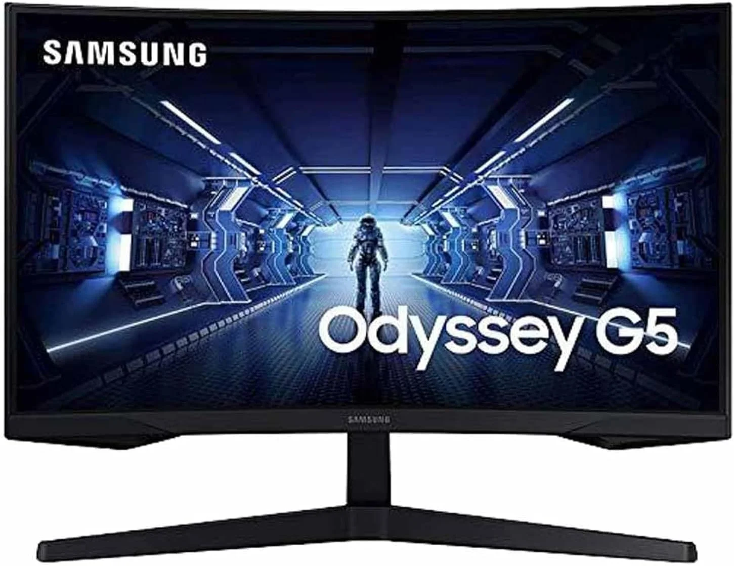 مانیتور گیمینگ 27 اینچی سامسونگ G5 Odyssey با صفحه نمایش خمیده 1000R، QHD، 144 هرتز، 1 میلی ثانیه، FreeSync Premium، مشکی - Lc27G55Tqwmxue مانیتور گیمینگ 27 اینچی سامسونگ G5 Odyssey با صفحه نمایش خمیده 1000R، QHD، 144 هرتز، 1 میلی ثانیه، FreeSync Premium، مشکی - Lc27G55Tqwmxue