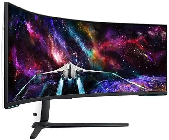 مانیتور گیمینگ خمیده 57 اینچی Samsung Odyssey Neo G9 G95NC Dual UHD، نرخ نوسازی 240 هرتز و زمان پاسخگویی 1 میلیثانیه (GTG)، انحنای صفحه نمایش 1000R، AMD FreeSync، نسخه خاورمیانه (عرضه جدید) - LS57CG952NMXUE مانیتور گیمینگ خمیده 57 اینچی Samsung Odyssey Neo G9 G95NC Dual UHD، نرخ نوسازی 240 هرتز و زمان پاسخگویی 1 میلیثانیه (GTG)، انحنای صفحه نمایش 1000R، AMD FreeSync، نسخه خاورمیانه (عرضه جدید) - LS57CG952NMXUE