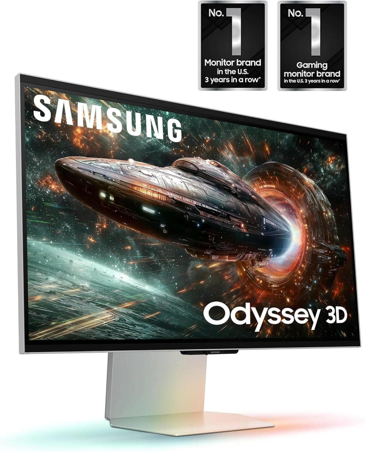 مانیتور گیمینگ 27 اینچی سامسونگ Odyssey 3D G90XF، 4K، 165 هرتز، زمان پاسخگویی 1 میلی ثانیه، AMD FreeSync Premium، بدون نیاز به عینک، پایه ارگونومیک، LS27FG900XNXZA، 2025 مانیتور گیمینگ 27 اینچی سامسونگ Odyssey 3D G90XF، 4K، 165 هرتز، زمان پاسخگویی 1 میلی ثانیه، AMD FreeSync Premium، بدون نیاز به عینک، پایه ارگونومیک، LS27FG900XNXZA، 2025