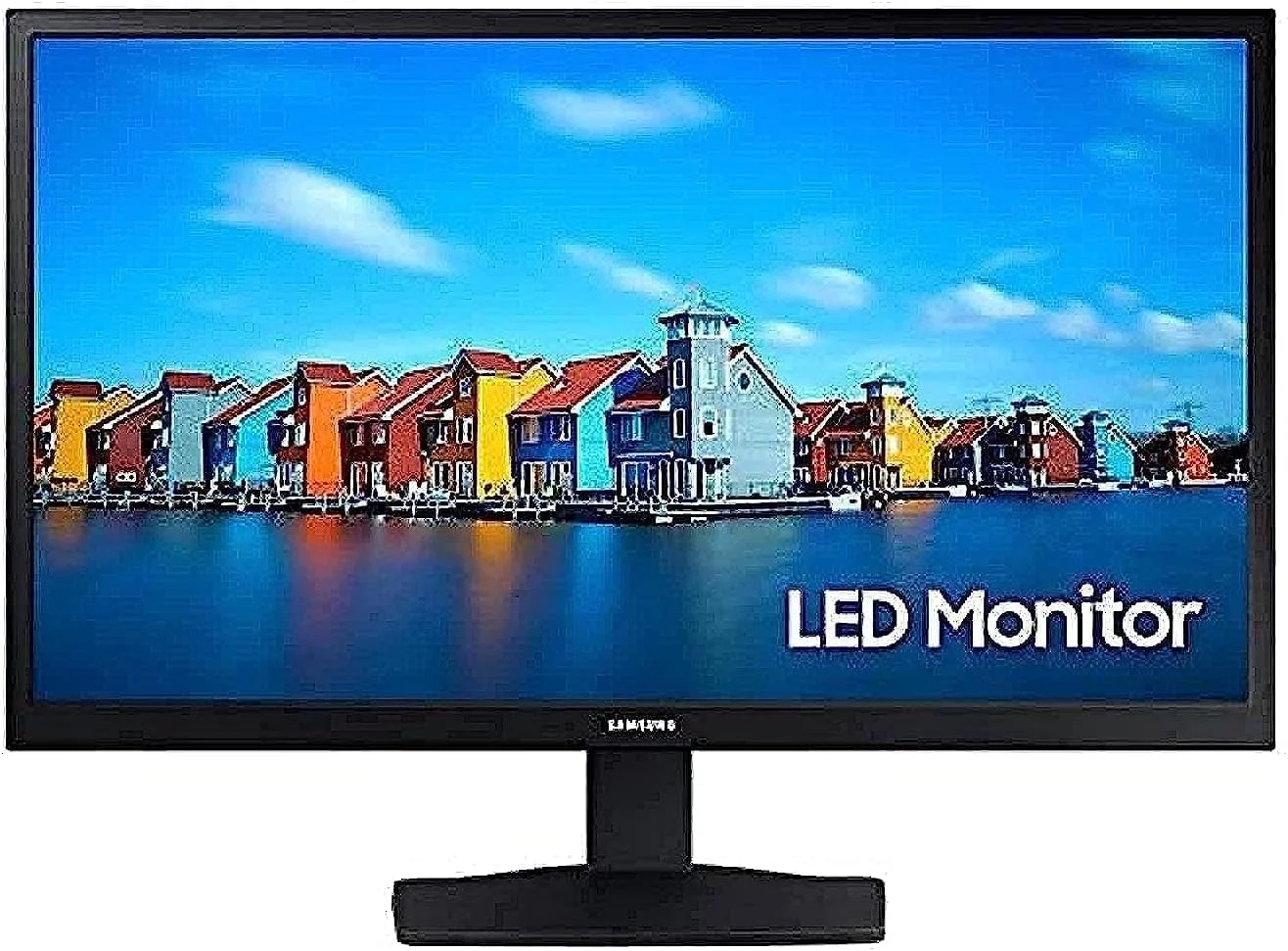 مانیتور ال ای دی 22 اینچ سامسونگ مدل A330 با کیفیت Full HD و پورت های HDMI و VGA