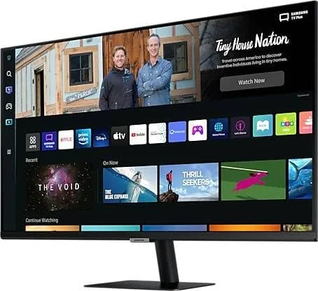 مانیتور هوشمند 32 اینچی سامسونگ مدل 32BM500 FHD با تجربه تلویزیون هوشمند، ریموت کنترل و بلندگو | اتصال سیمی و بی سیم با موبایل، لپ تاپ، کامپیوتر | WIFI و بلوتوث | LS32BM500EMXUE