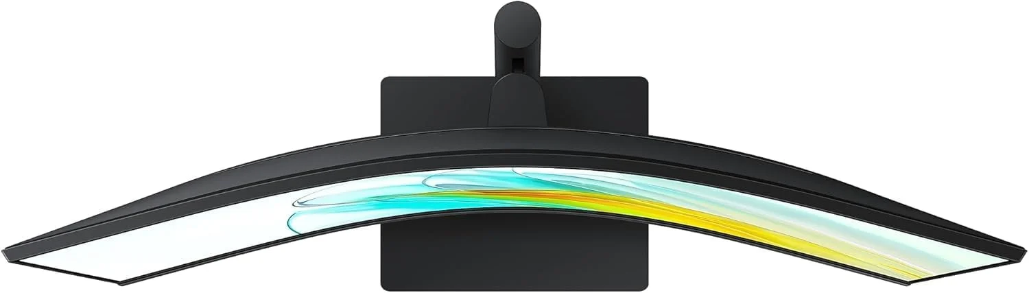 مانیتور خمیده تجاری 34 اینچی سامسونگ ViewFinity S65UC - رزولوشن 3440x1440، صفحه نمایش فوق عریض، بهره وری پیشرفته، طراحی شیک - شامل وب کم HD + ماوس بی سیم + پد ماوس