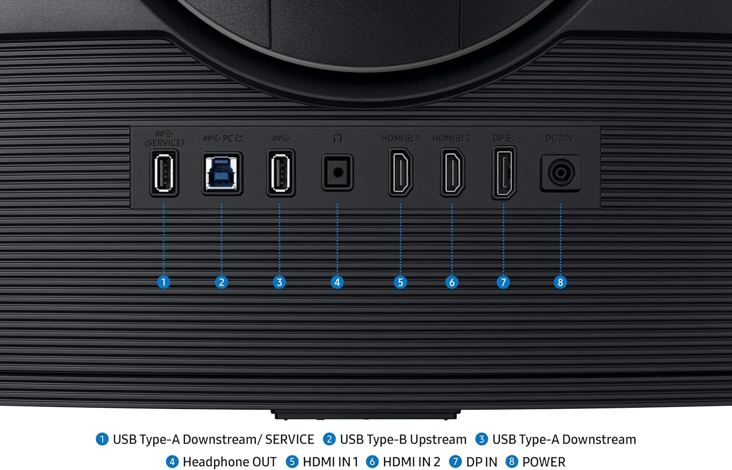 مانیتور گیمینگ فوق عریض سامسونگ 37 اینچ G7 G750F 4K (3,840 x 2,160) 165 هرتز، زمان پاسخگویی 1 میلی ثانیه، تنظیم ارتفاع، LS37FG750EMXUE