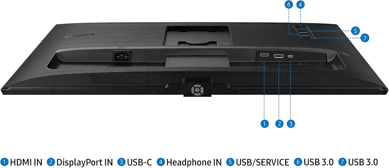 مانیتور کامپیوتر 27 اینچی سامسونگ سری ViewFinity S80A، پنل IPS، صفحه نمایش UHD (3840x2160)، HDR10، USBC، پایه قابل تنظیم، مراقبت هوشمند از چشم، LS27A800UJNXGO، مشکی مانیتور کامپیوتر 27 اینچی سامسونگ سری ViewFinity S80A، پنل IPS، صفحه نمایش UHD (3840x2160)، HDR10، USBC، پایه قابل تنظیم، مراقبت هوشمند از چشم، LS27A800UJNXGO، مشکی