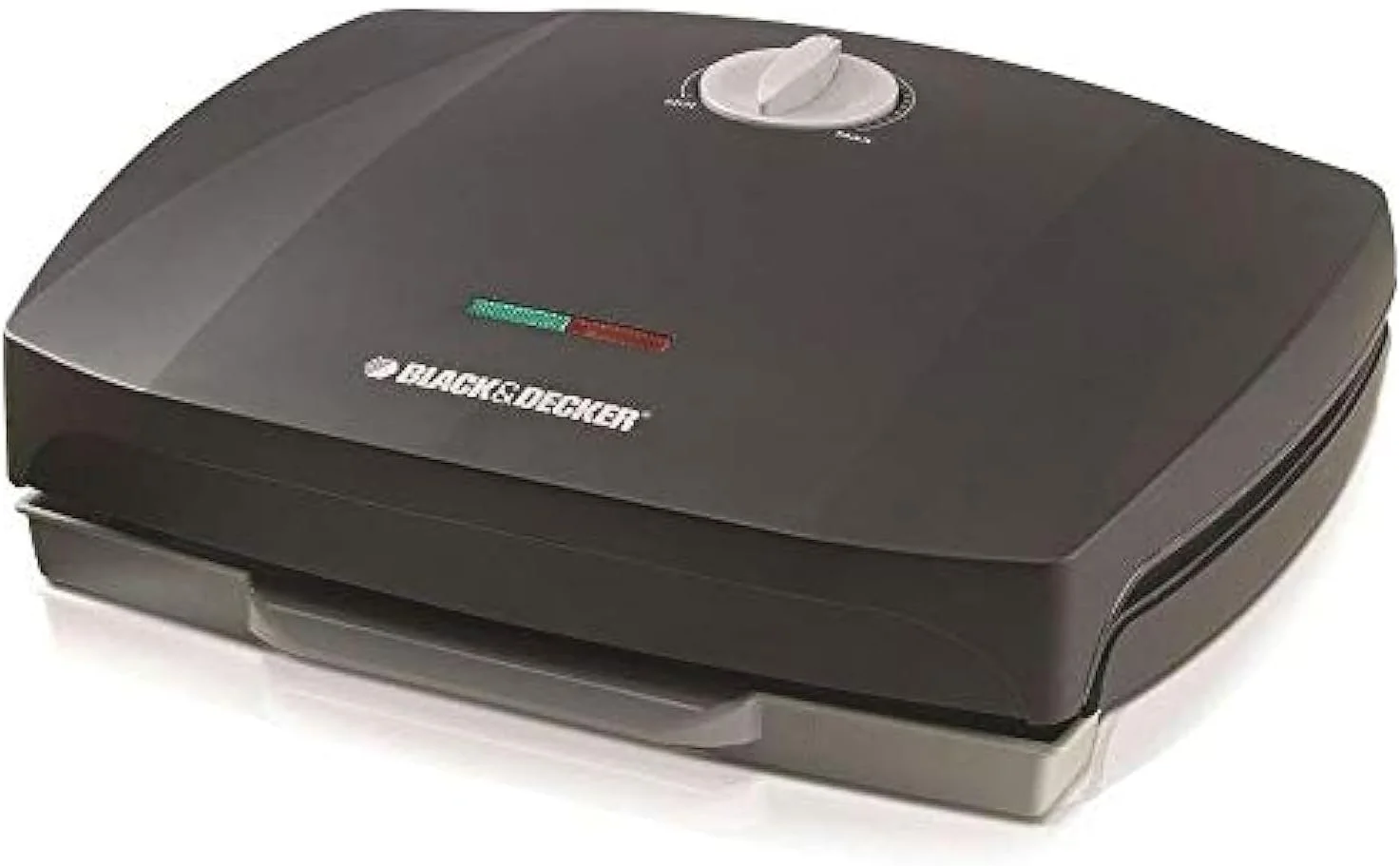 گریل تماسی و وافل ساز بلک اند دکر مدل GM1750، توان 1750 وات - مشکی