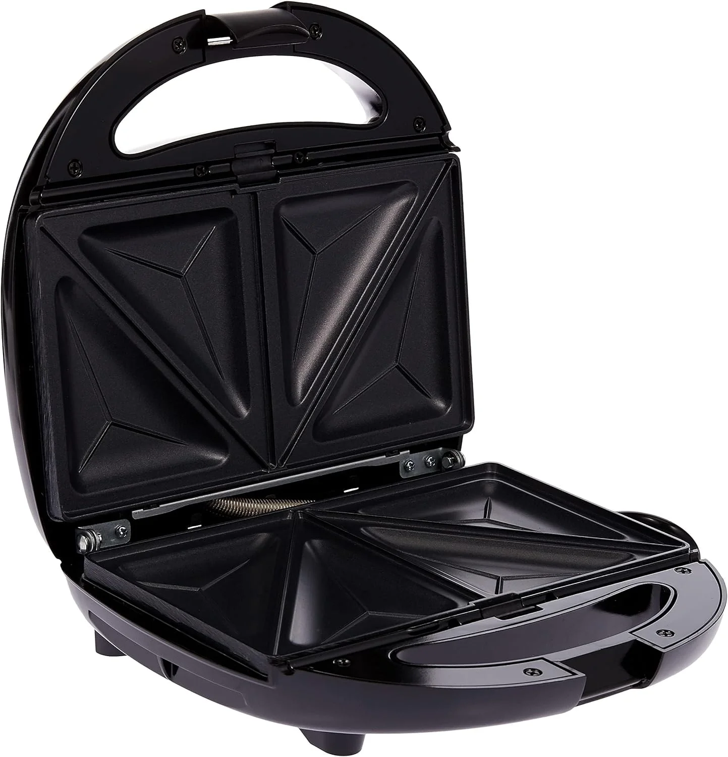 ساندویچ ساز 4 تکه 750 وات Geepas - پخت ساندویچ های خوشمزه و ترد با دسته خنک، کنترل دمای خودکار و صفحات جداشدنی برای صبحانه و میان وعده پنیری ساندویچ ساز 4 تکه 750 وات Geepas - پخت ساندویچ های خوشمزه و ترد با دسته خنک، کنترل دمای خودکار و صفحات جداشدنی برای صبحانه و میان وعده پنیری