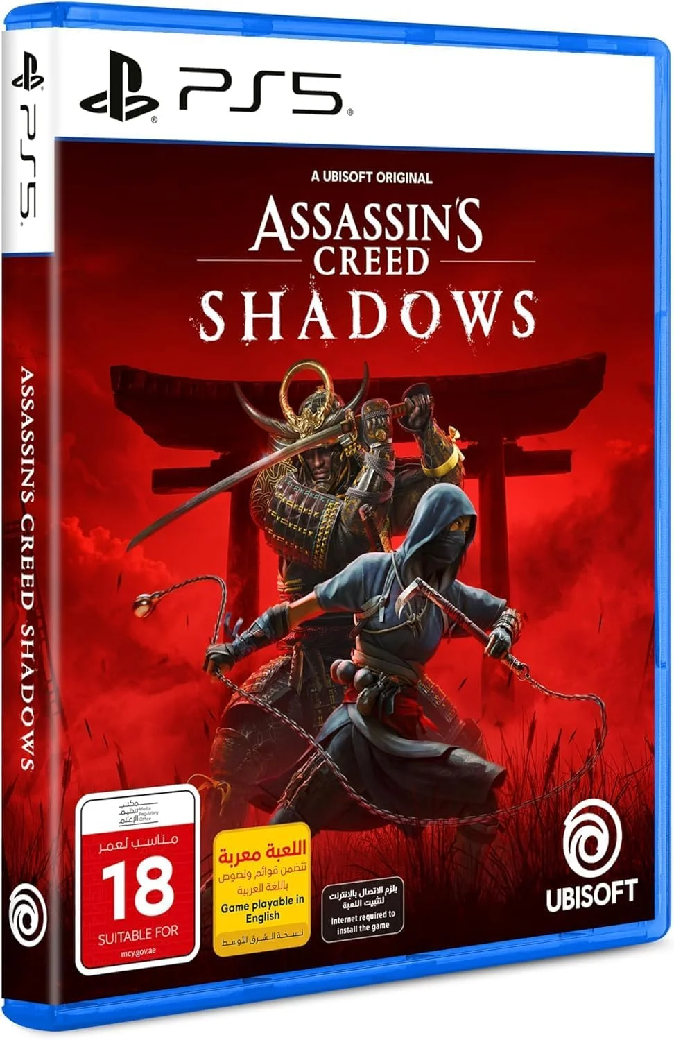 بازی Assassin's Creed Shadows، نسخه پلی استیشن 5، نسخه عربی/انگلیسی