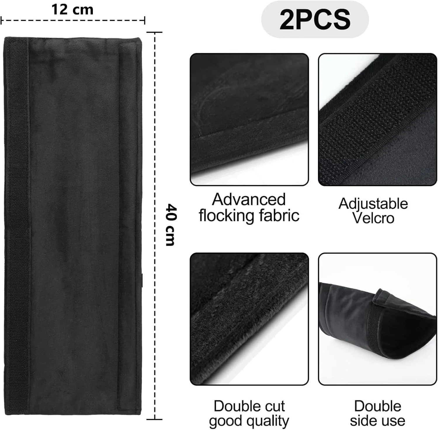 روکش دسته درب یخچال آتوس، بسته 2 عددی محافظ لوازم برقی آشپزخانه دستکش پارچه ای درب یخچال مایکروویو ماشین ظرفشویی محافظ لکه اثر انگشت روکش گرد و غبار، مخمل مشکی