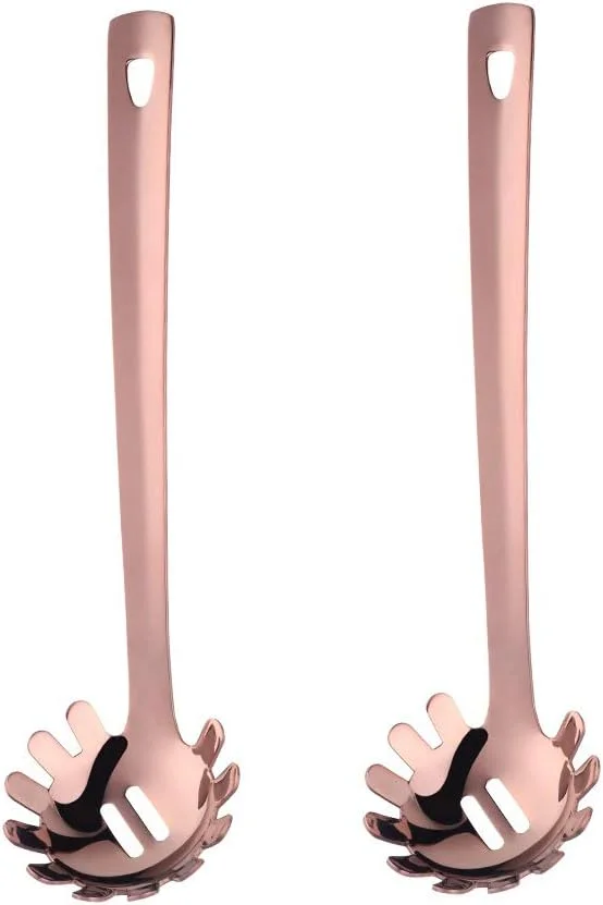 ست لوازم آشپزخانه استیل ضد زنگ Buyer Star، ابزار آشپزخانه فلزی با دسته صاف و حلقه کوچک، چنگال پاستا قابل شستشو در ماشین ظرفشویی ست لوازم آشپزخانه استیل ضد زنگ Buyer Star، ابزار آشپزخانه فلزی با دسته صاف و حلقه کوچک، چنگال پاستا قابل شستشو در ماشین ظرفشویی