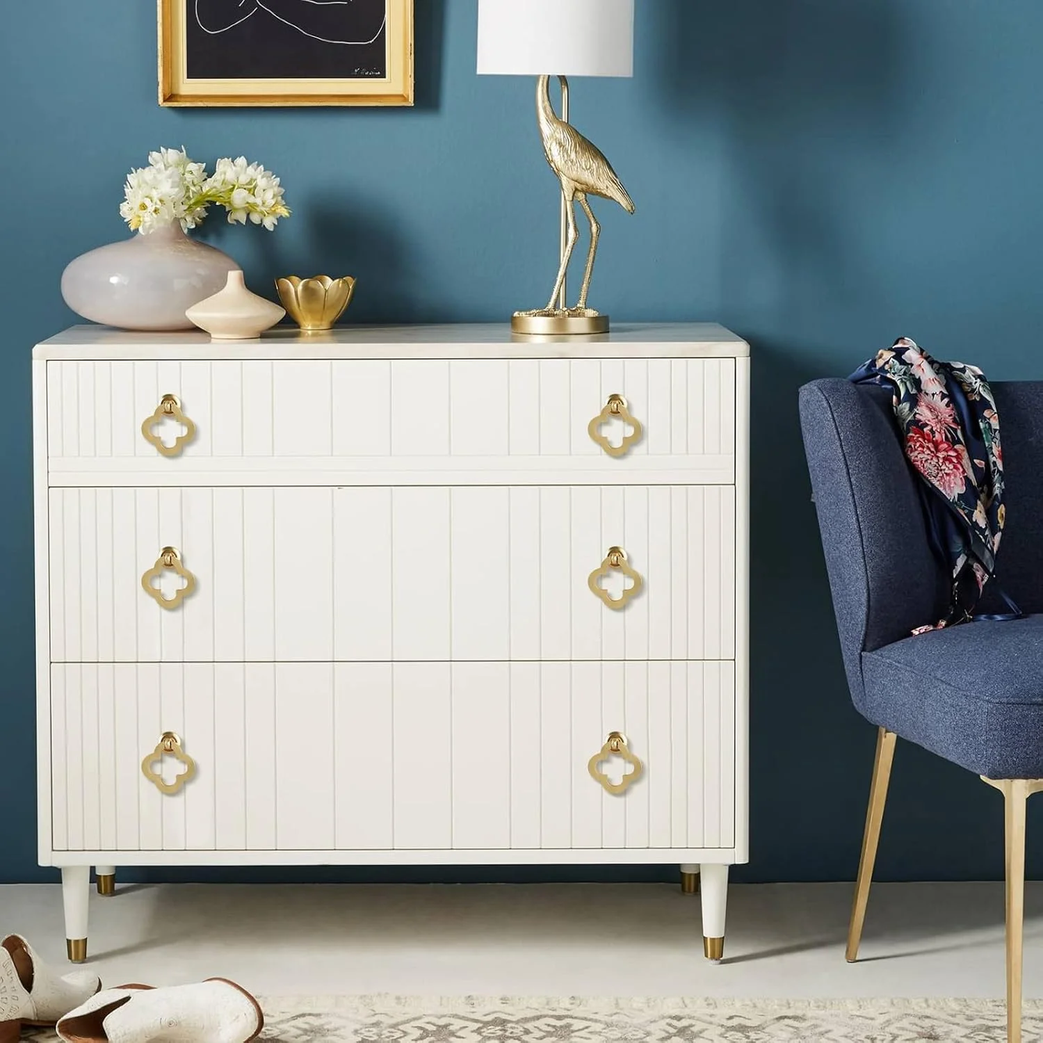 دستگیره کابینت طلایی GEPAS، بسته 6 عددی، دستگیره حلقه ای برنجی برس خورده آلیاژ روی، سخت افزار مبلمان برای کشوهای کمد آشپزخانه، نصب آسان (مدل 2) دستگیره کابینت طلایی GEPAS، بسته 6 عددی، دستگیره حلقه ای برنجی برس خورده آلیاژ روی، سخت افزار مبلمان برای کشوهای کمد آشپزخانه، نصب آسان (مدل 2)