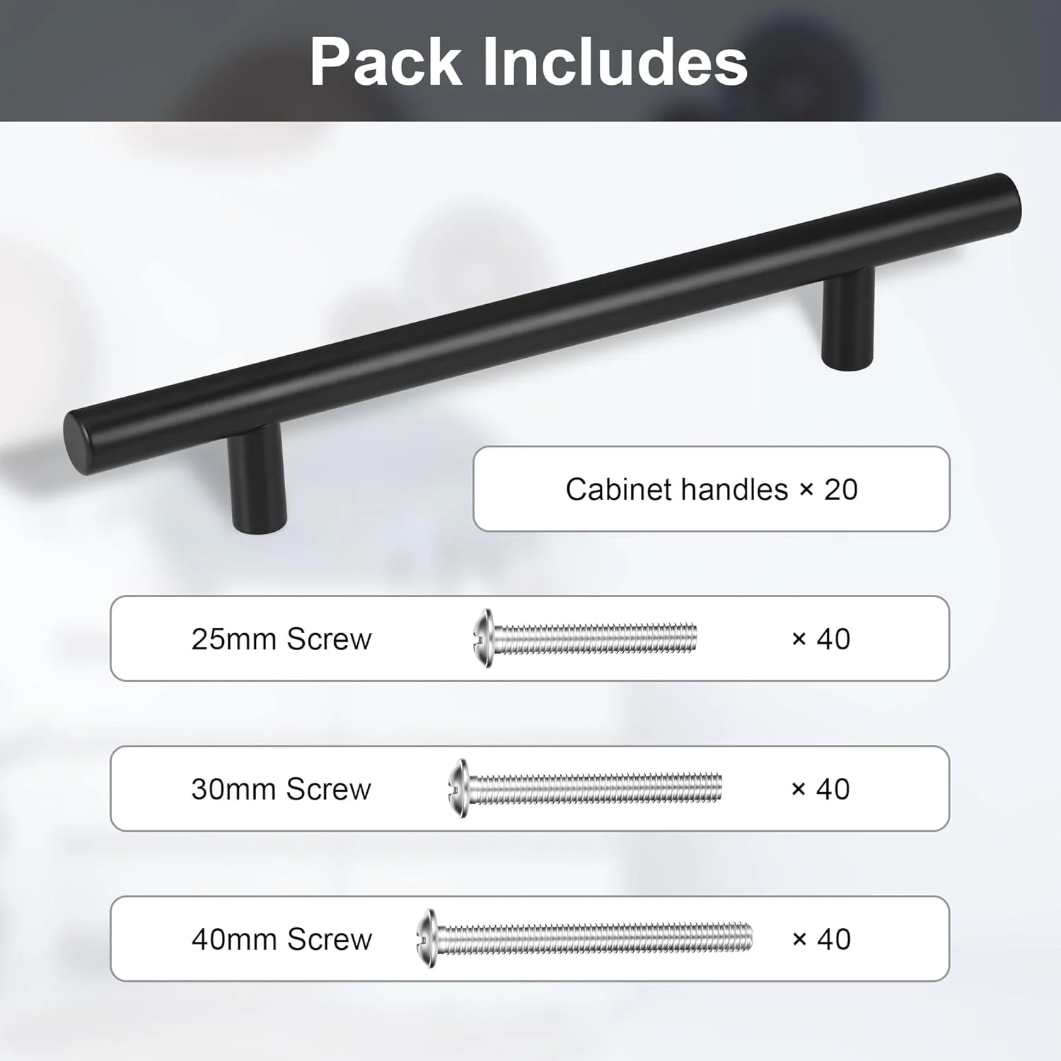 بسته 20 عددی دستگیره مبلمان، استیل ضد زنگ، دستگیره کابینت، مشکی، فاصله سوراخ 130 میلی متر، دستگیره درب کشویی بادوام، آشپزخانه، دستگیره کمد، دستگیره مبلمان، دستگیره درب برای حمام بسته 20 عددی دستگیره مبلمان، استیل ضد زنگ، دستگیره کابینت، مشکی، فاصله سوراخ 130 میلی متر، دستگیره درب کشویی بادوام، آشپزخانه، دستگیره کمد، دستگیره مبلمان، دستگیره درب برای حمام